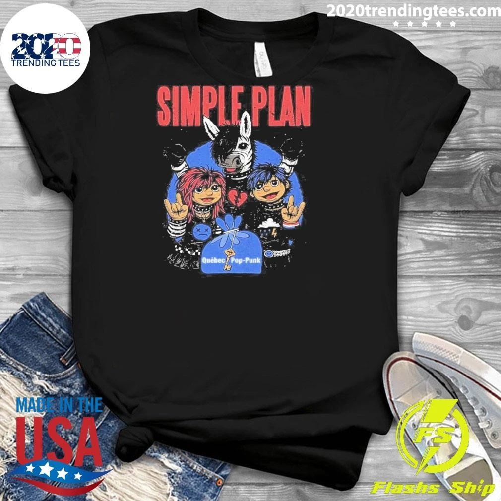 Simple Plan Quebec Pop Punk Montreal Warped 2026 Tour Shirt