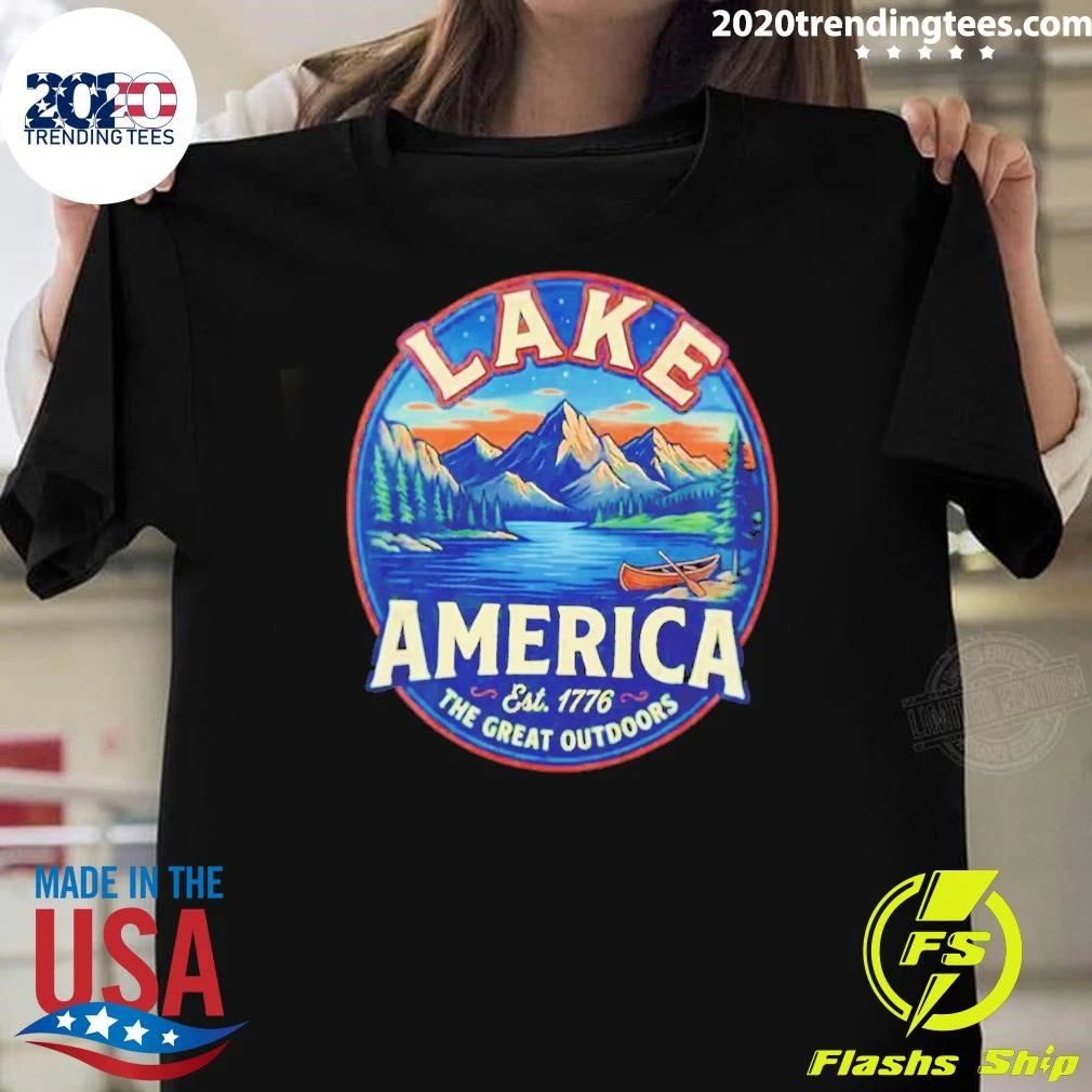 Lake America The Great Outdoors Lake Ontario shirt