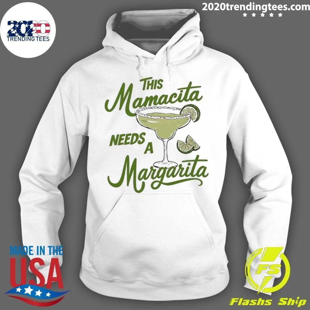 This Mamacita Needs A Margarita Cocktail Tee Shirt