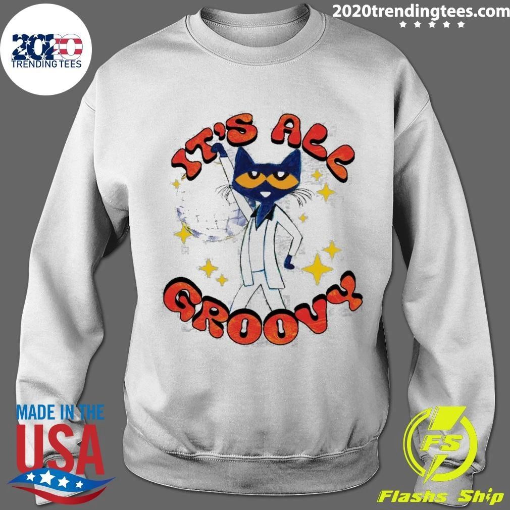 Pete the Cat It’s All Groovy Oversized Shirt
