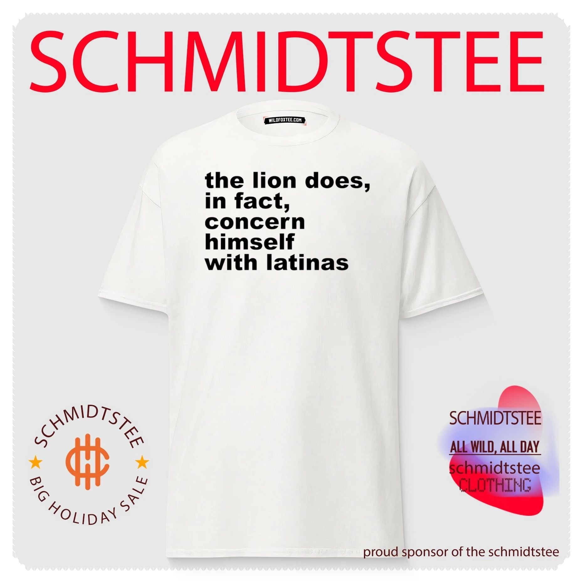 The Lion Does In Fact Concern Himself With Latinas Shirt