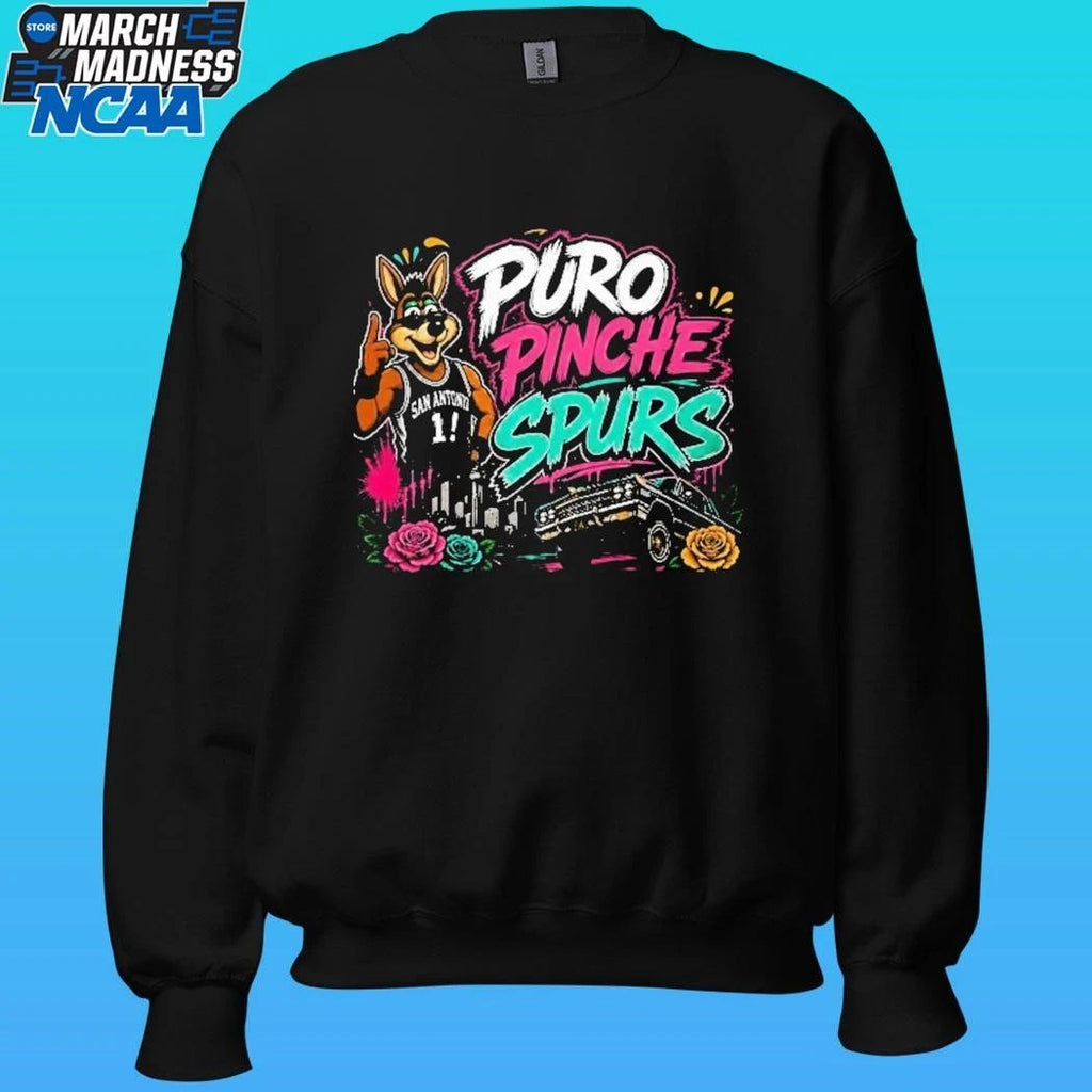 Coyote Puro Pinche Spurs San Antonio Spurs Basketball Nba 2026 Shirt