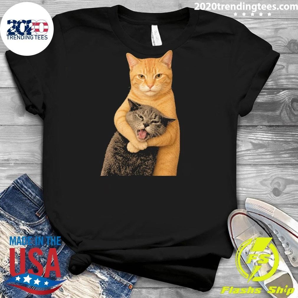 Cat fight Meme for Pet Lovers Shirt