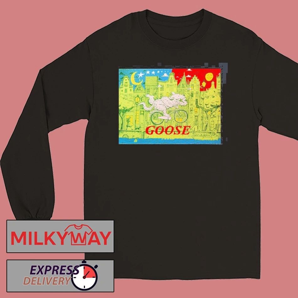 Goose Amsterdam Netherland 2026 Gig Poster At Melkweg Max On 27 And 28 May 2026 T-Shirt