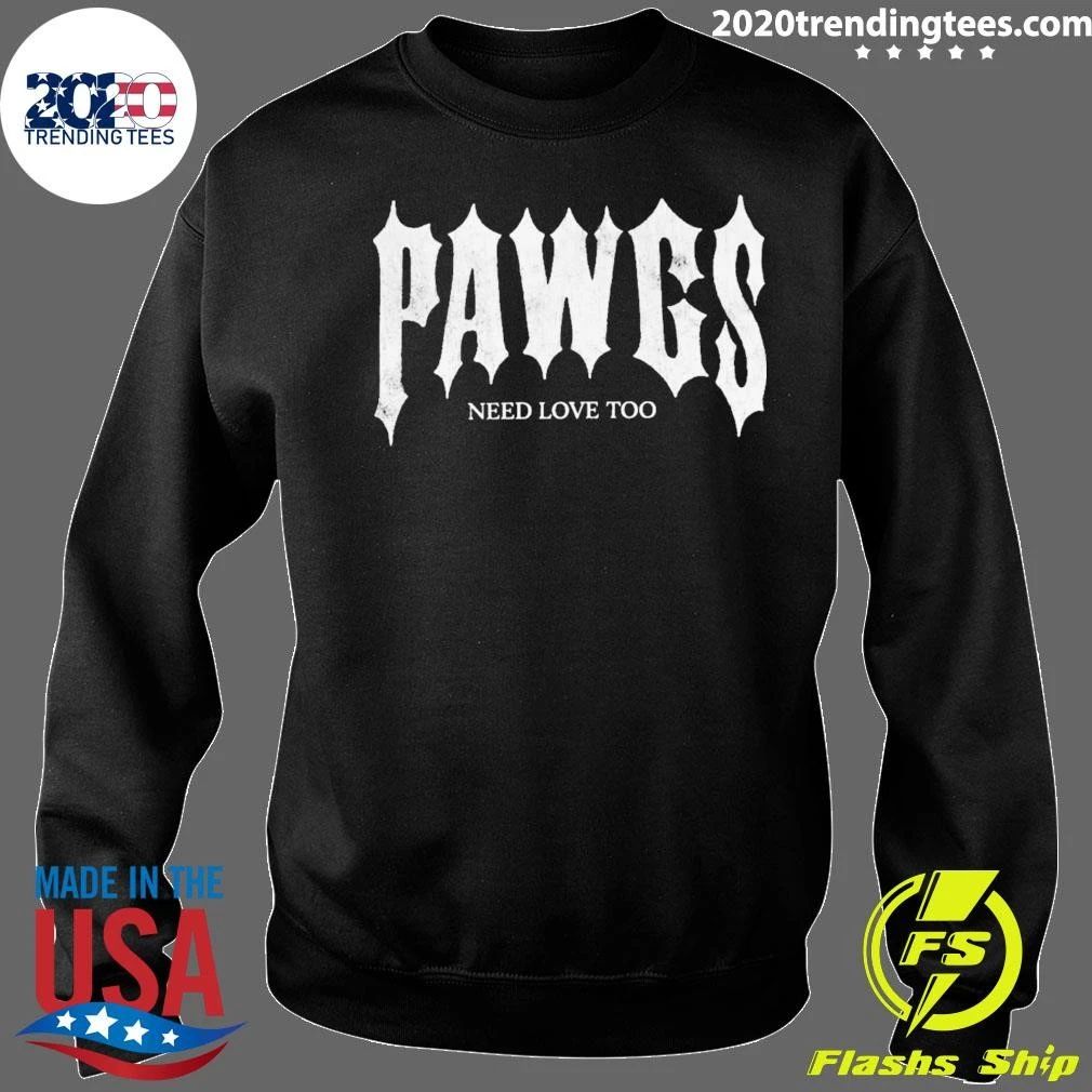 Damson Idris Pawgs Need Love Too Text Shirt