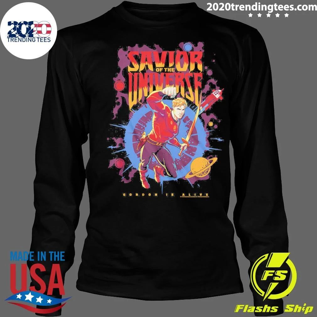 Savior Of The Universe Flash Gordon is Alive Shirt