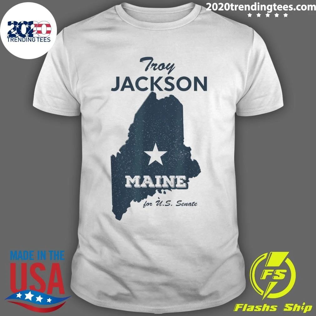 Troy Jackson for U.S. Senate from Maine 2026 Vintage Shirt