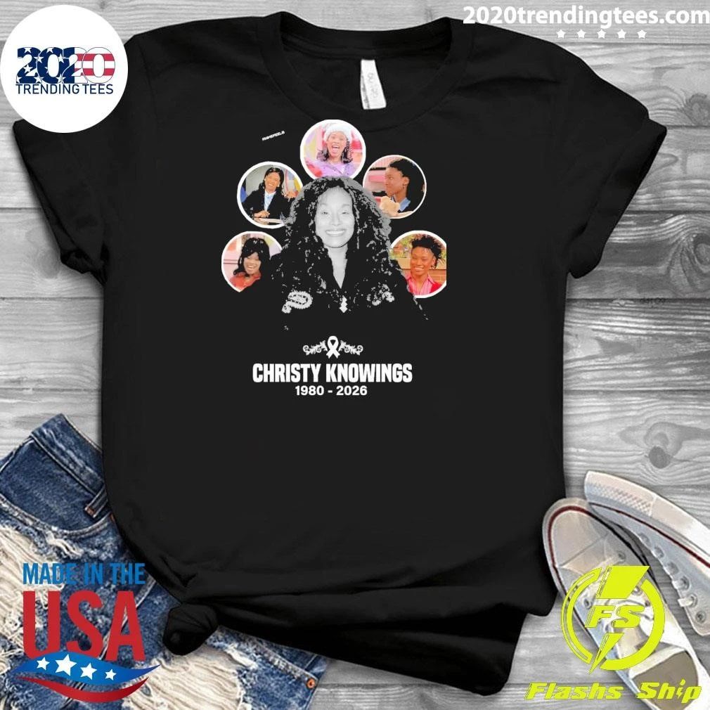 Rip Christy Knowings 1980-2026 Shirt