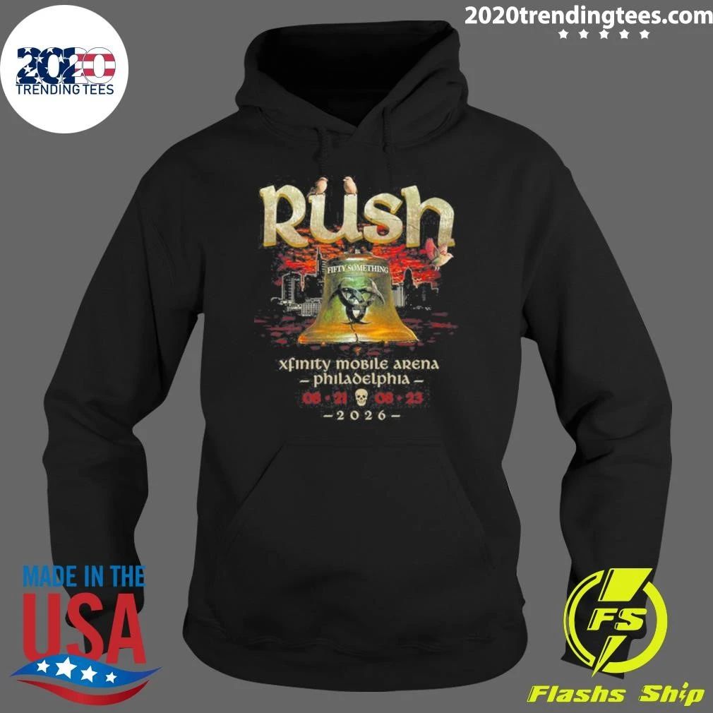 Rush Xfinity Mobile Arena Philadelphia August 21 & 23 2026 Shirt