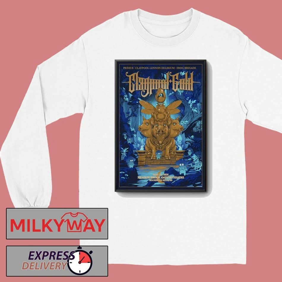 Primus May 31 2026, Rochester Hills MI Poster shirt