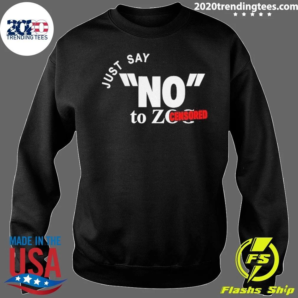 Randy Weaver Just Say No to Censored Zero Shirt