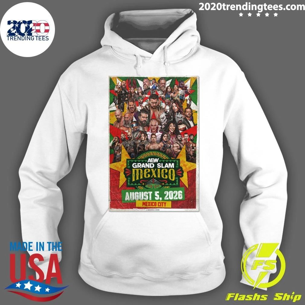 AEW Grand Slam Mexico August 5, 2026 Shirt