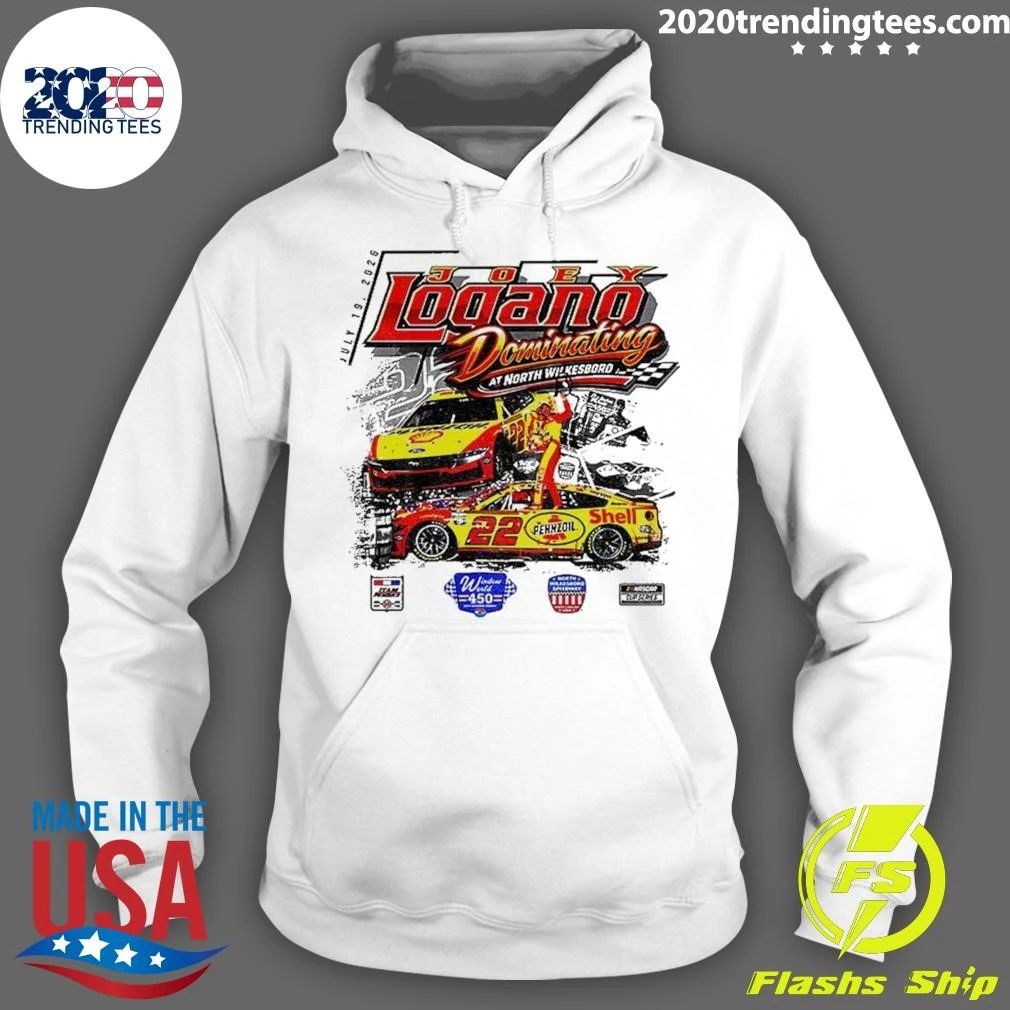 Joey Logano North Wilkesboro Speedway Dominating Racing 2026 Shirt