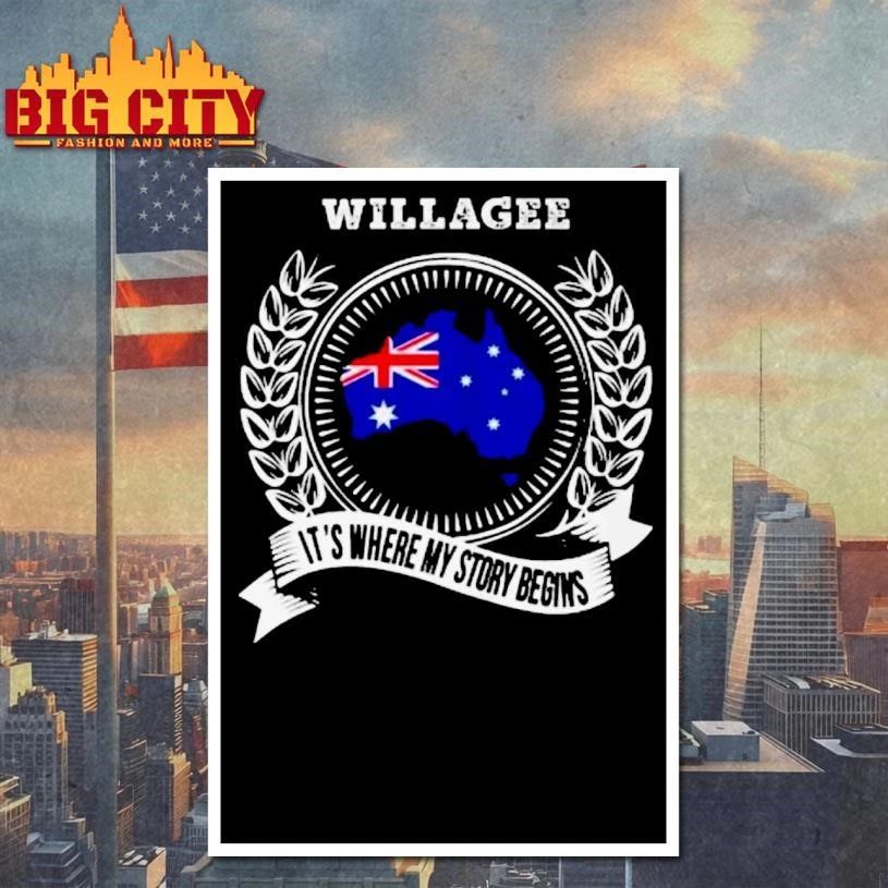 Willagee Its Where My Story Begins Shirt