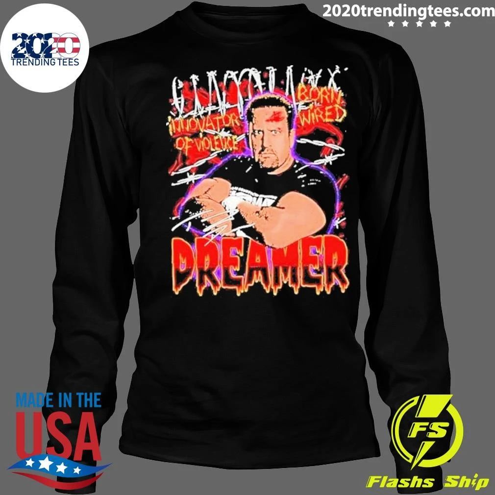 Tommy Dreamer The Innovator Of Violence Born Wired Shirt