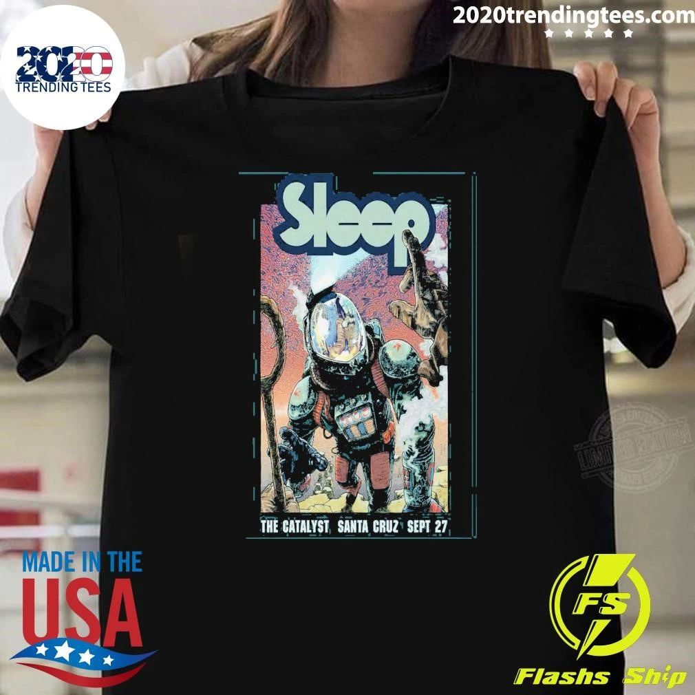 Sleep In Santa Cruz CA On September 27 2026 Tour Shirt
