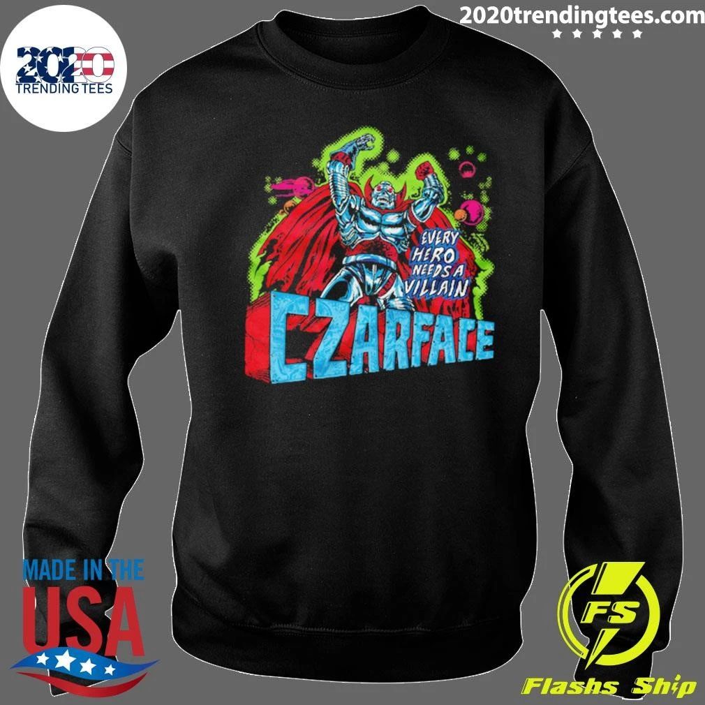 Every Hero Needs A Villain Czarface LP Tee Shirt