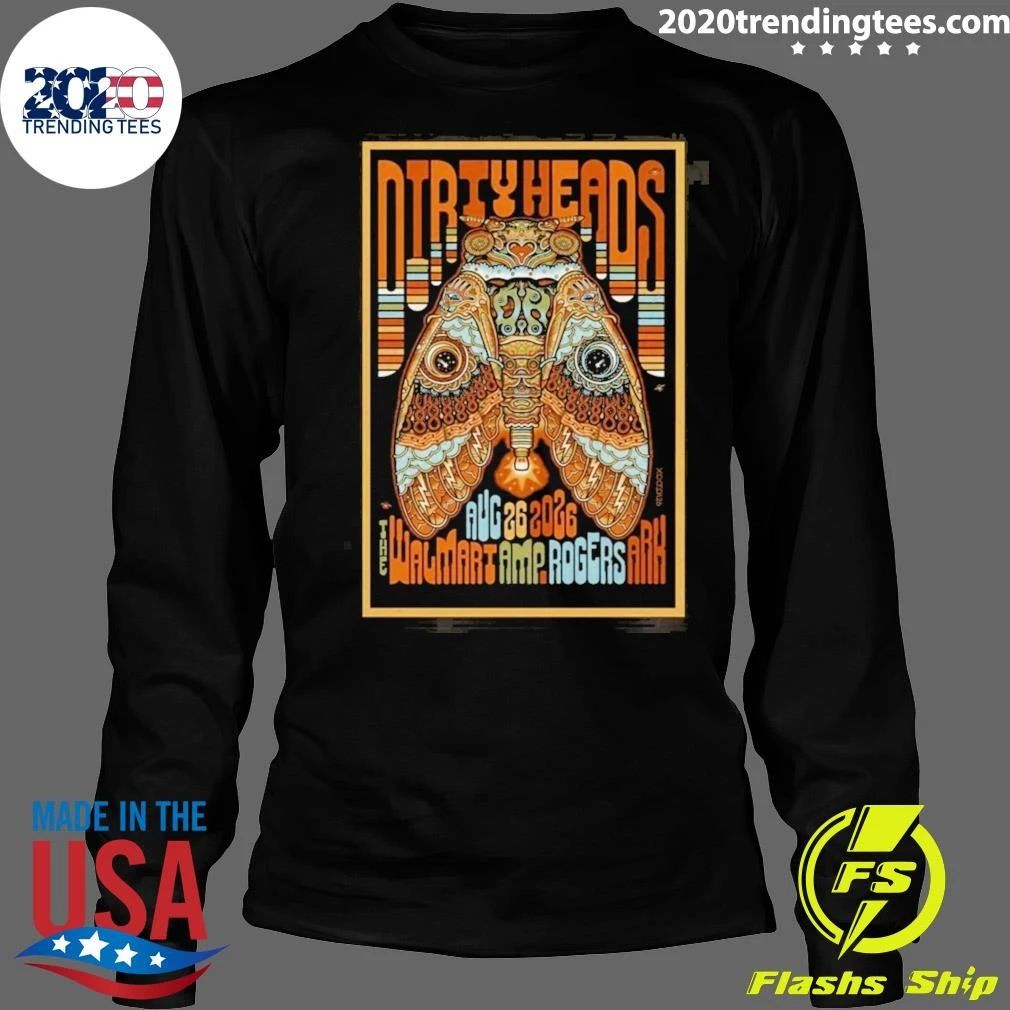 Dirty Heads Rogers AR 8 26 2026 Poster Shirt