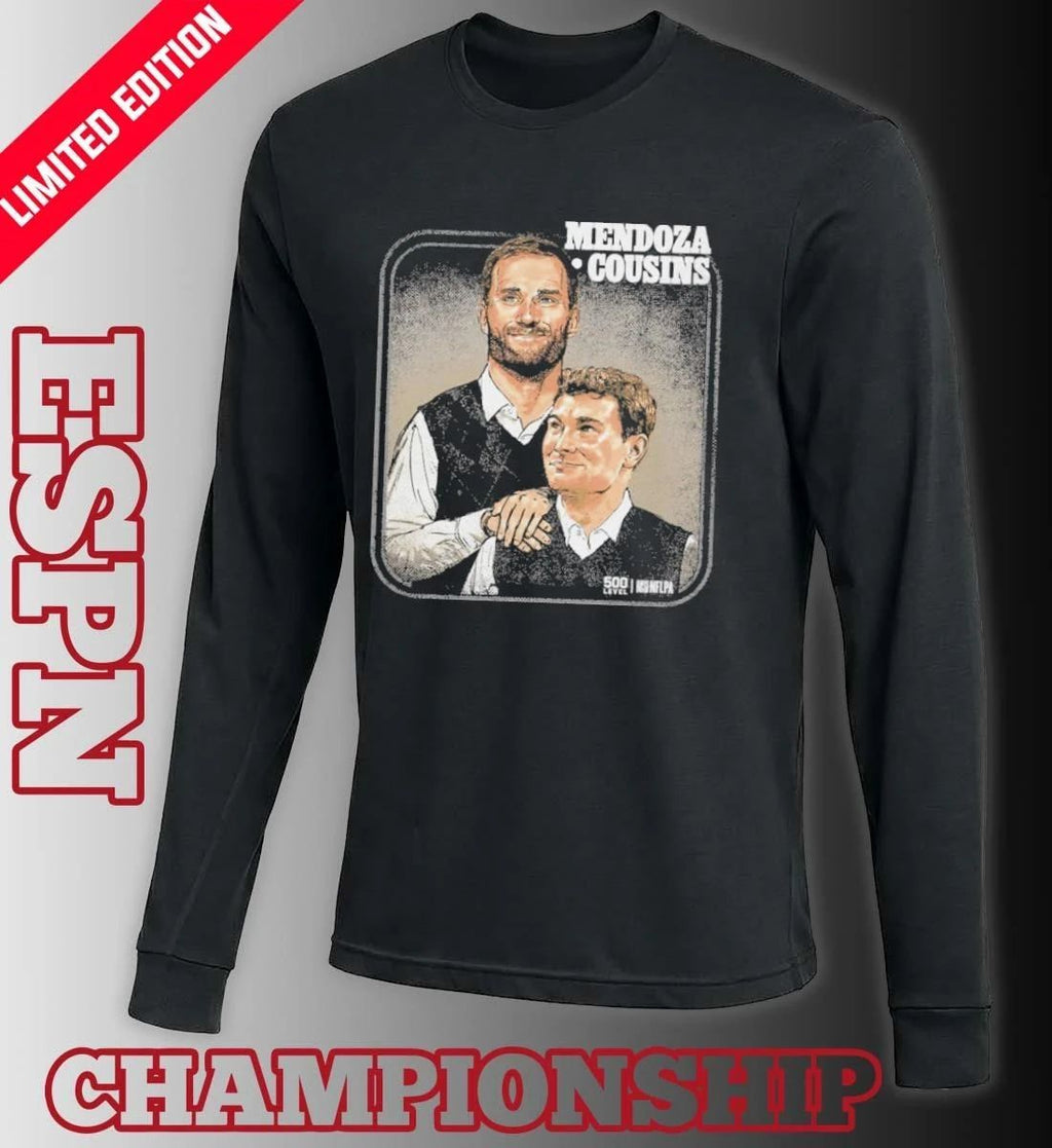 Fernando Mendoza & Kirk Cousins Las Vegas Step Brothers Shirt