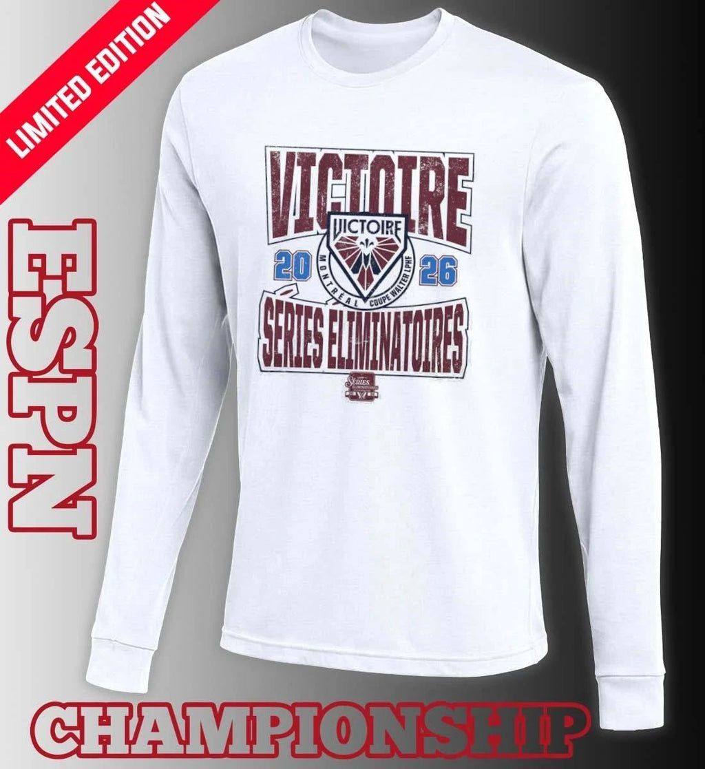 Montreal Victoire 2026 PWHL Walter Cup Playoffs Voyage Shirt
