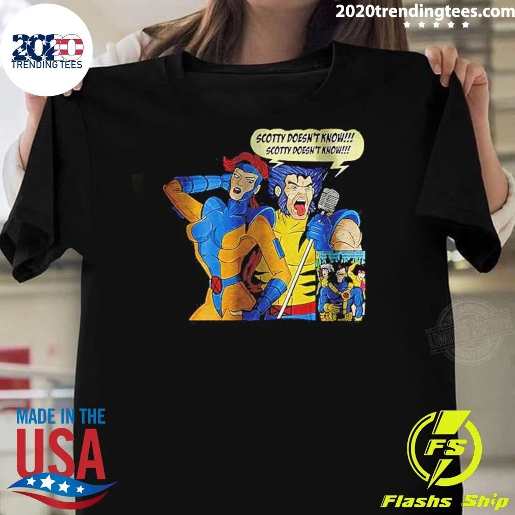 Wolverine Scotty Doesn’t Know Scotty Doesn’t Know Shirt