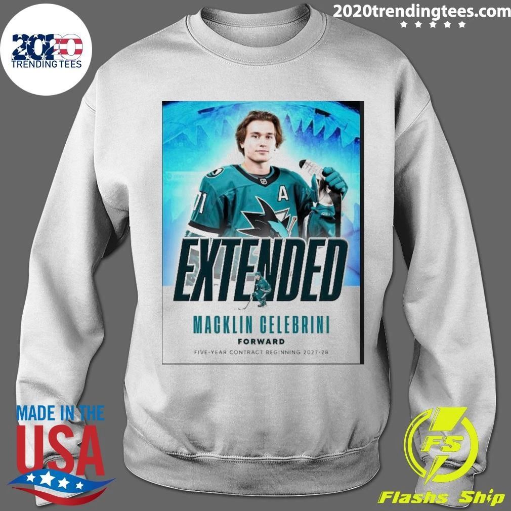 Extended Macklin Celebrini Forward Shirt