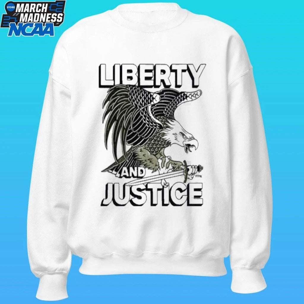 Liberty And Justice American Eagle Vintage Shirt