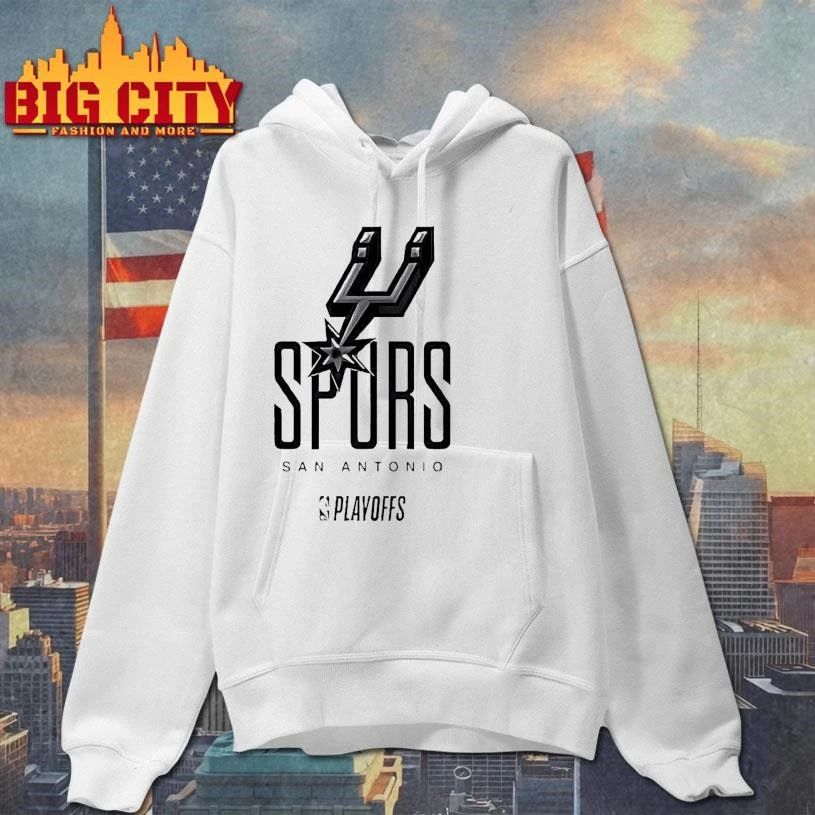 San Antonio Texas Spurs Basketball Team Playoffs National Basketball Association White Shirt