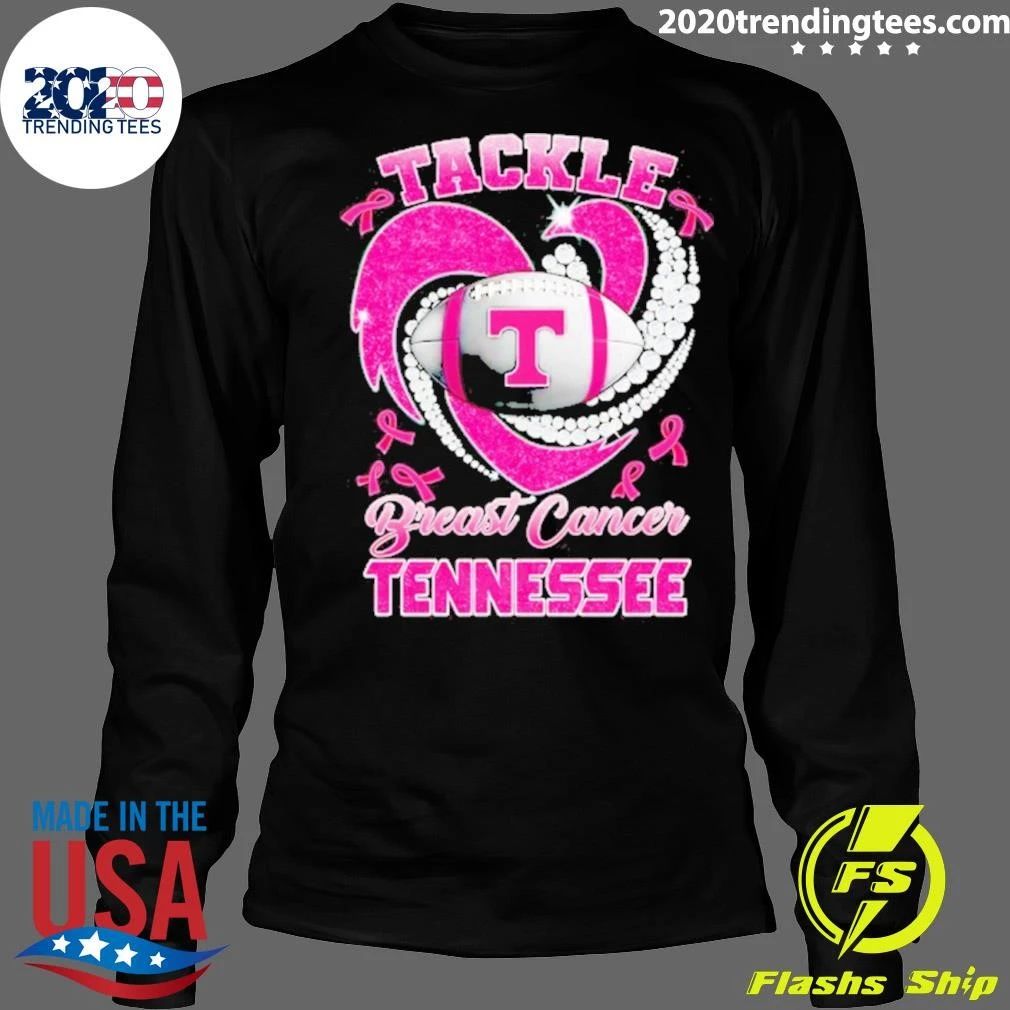 Volunteers X Breast Cancer Awareness Logo Shirt