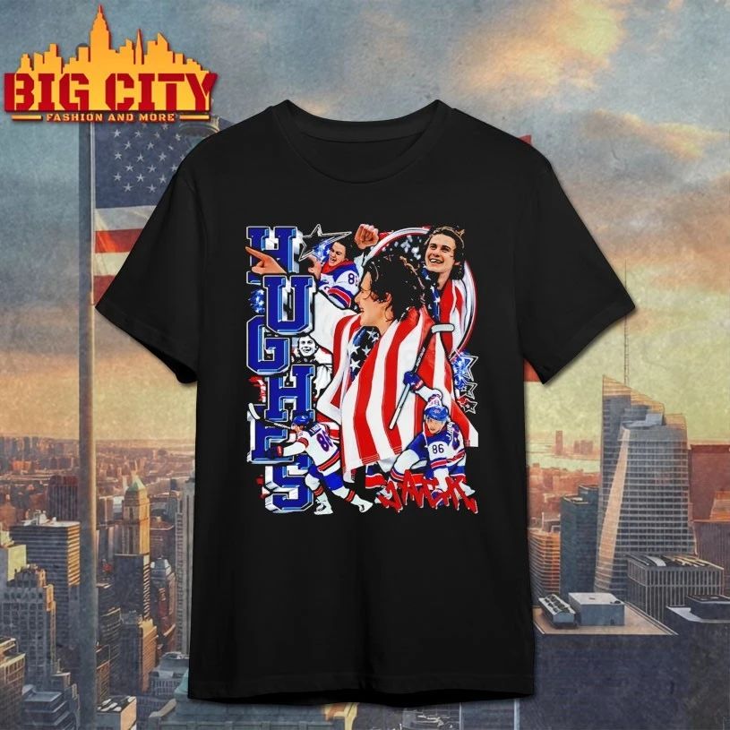 I Love Jack Hughes graphic T-shirt