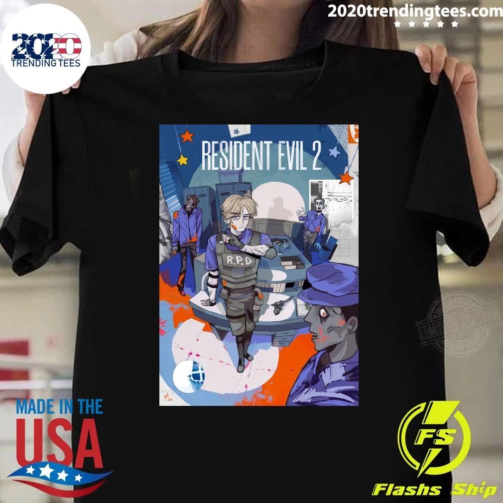 Leon Kennedy Resident Evil 2 2026 Shirt