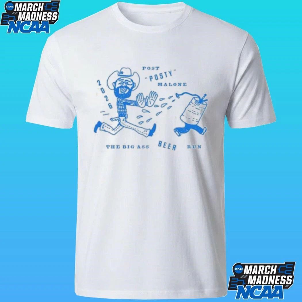 Post Posty Malone The Big Ass Beer Run Ringer Shirt