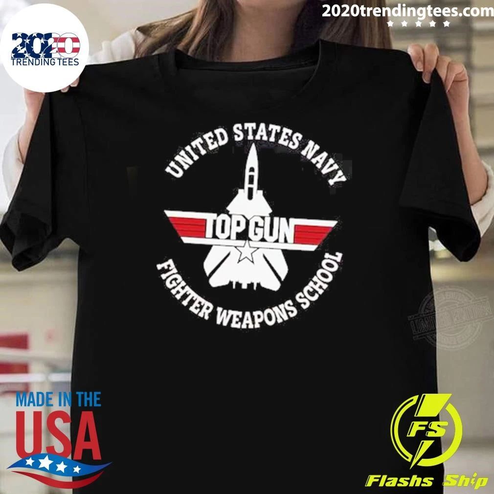 Gun United States Navy Fighter Weapons School Shirt