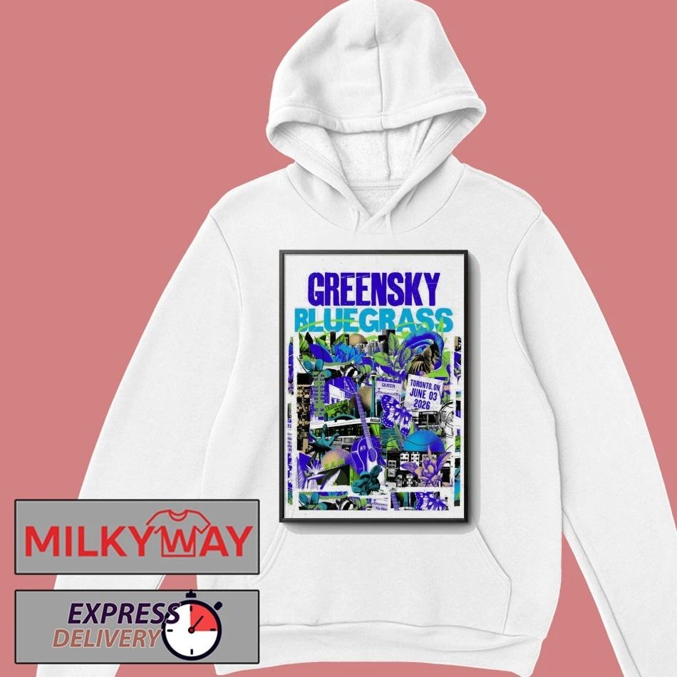 Greensky Bluegrass 2026 Summer Tour Poster shirt