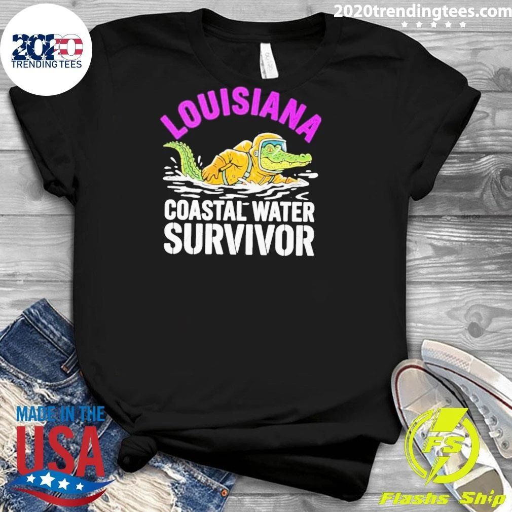 Louisiana Coastal Water Vibrio Survivor Shirt