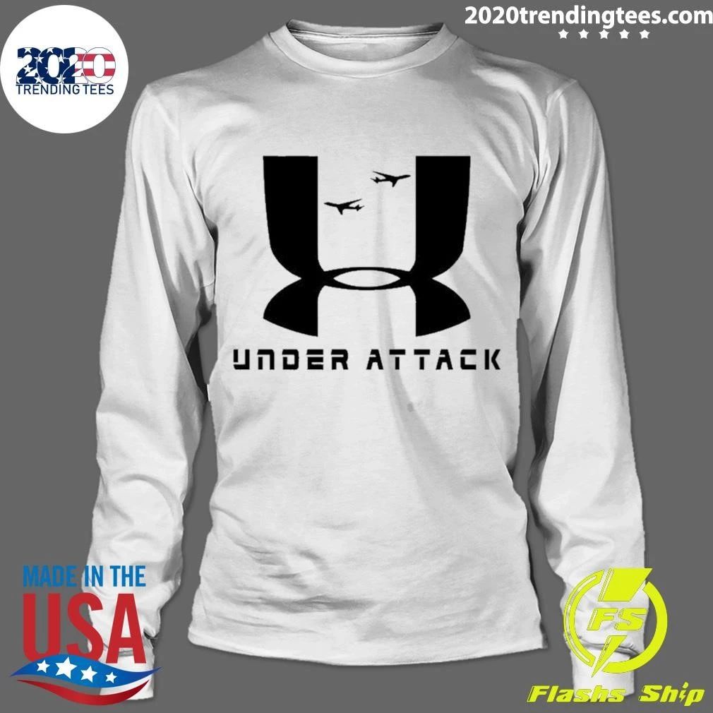 Under Attack Parody Satire Logo Humor Shirt