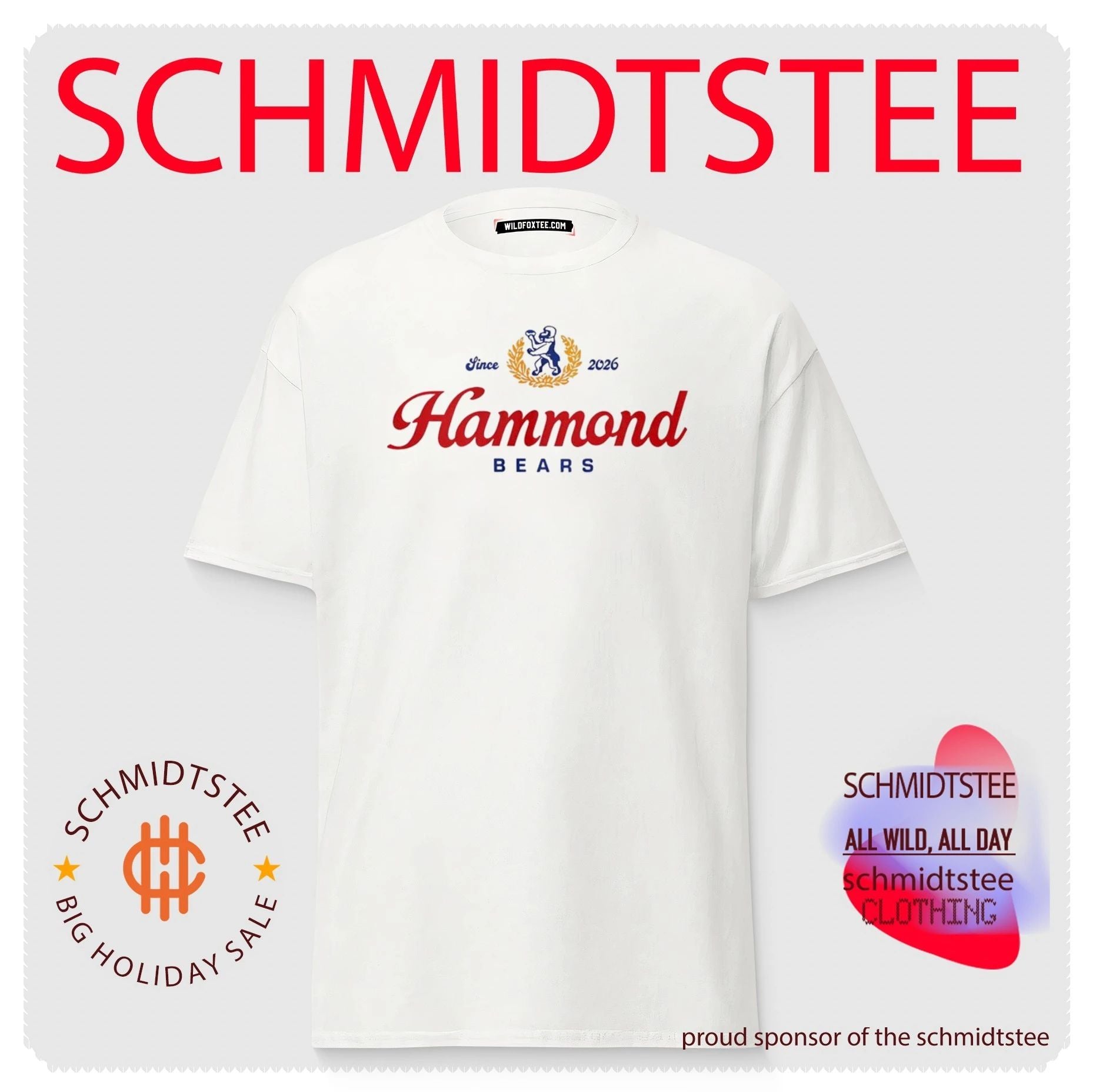 Hammond Bears Chicago Bears Since 2026 Shirt