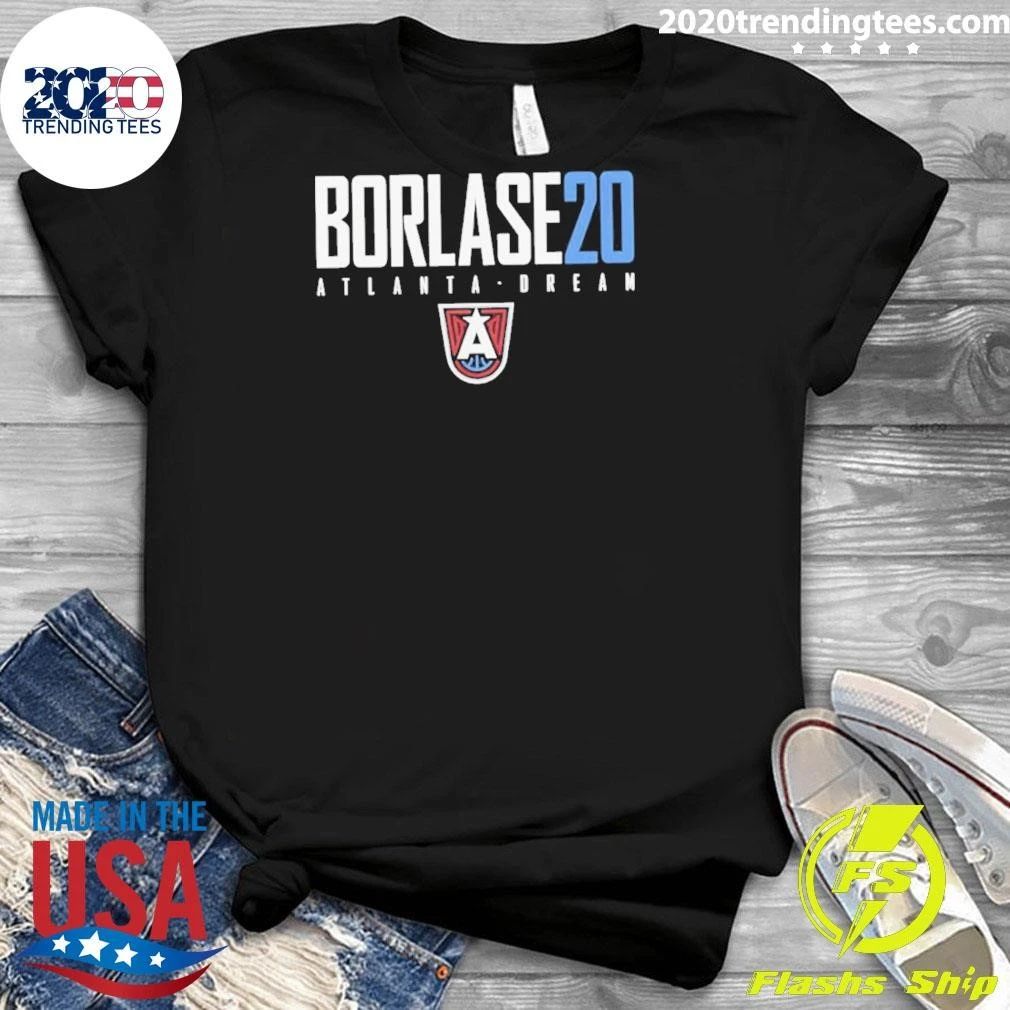 Isobel Borlase 20 Atlanta Dream 2026 Wnba Name And Number Shirt