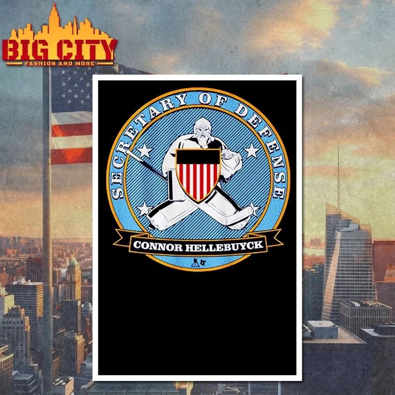 Connor Hellebuyck Secretary of Defense T-shirt