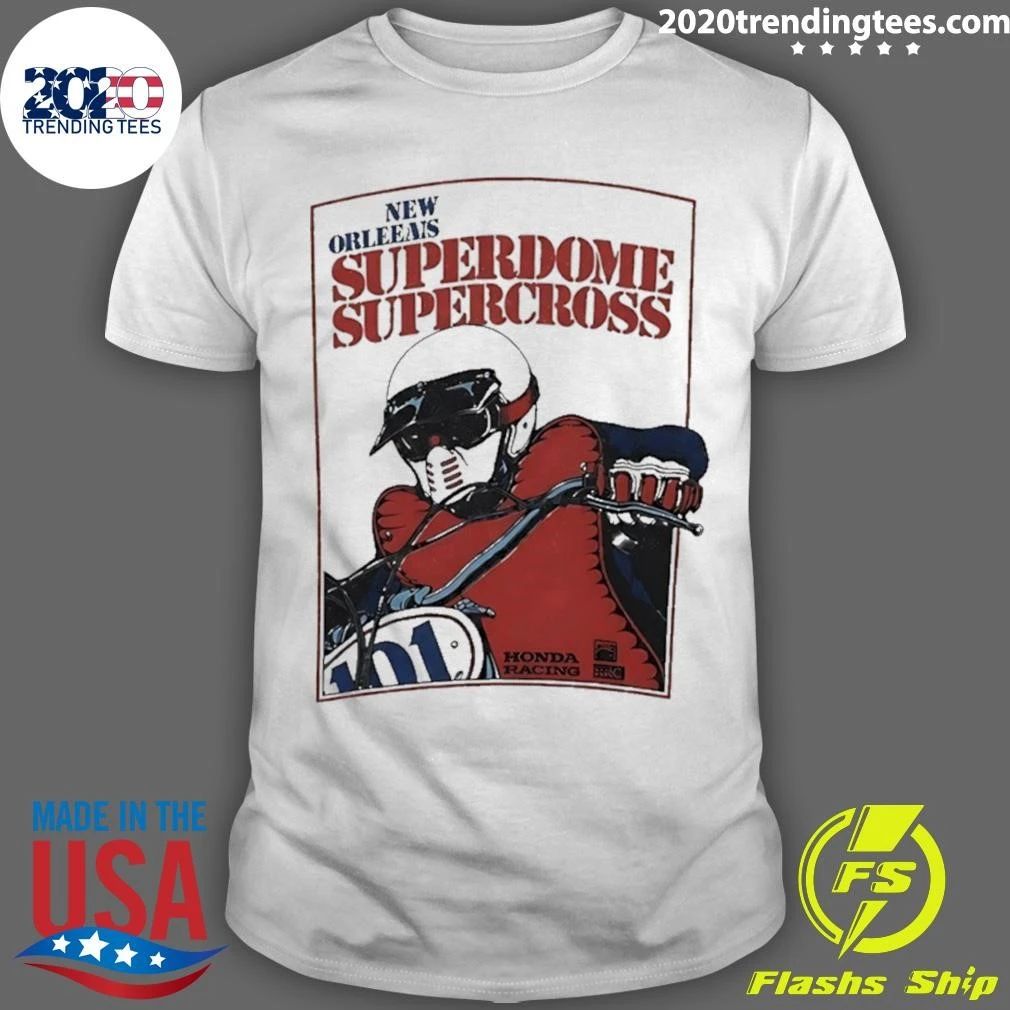 New Orleans Superdome Supercross Honda Racing 101 Shirt