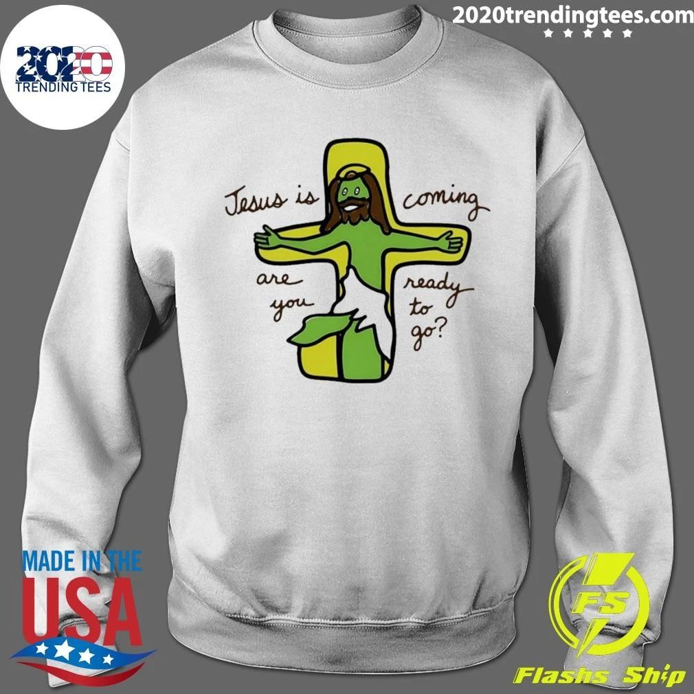 Jesus Is Coming Are You Ready To Go Doodle Shirt
