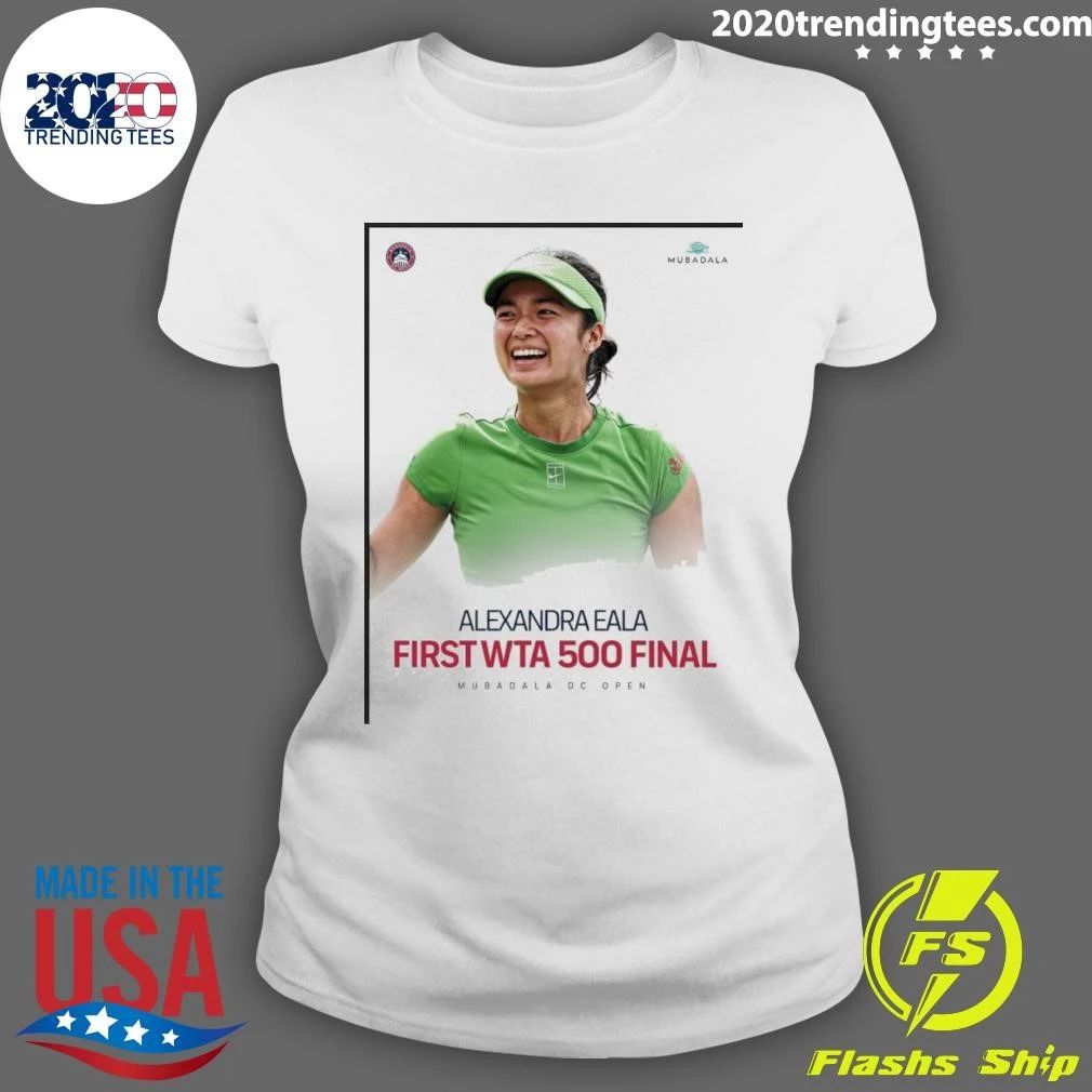 Premium Alexandra Eala First Wta 500 Final Mubadala Dc OPen Shirt
