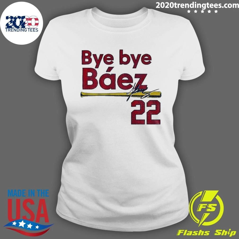 Joshua Bye Bye Báez St. Louis 22 Signature Shirt
