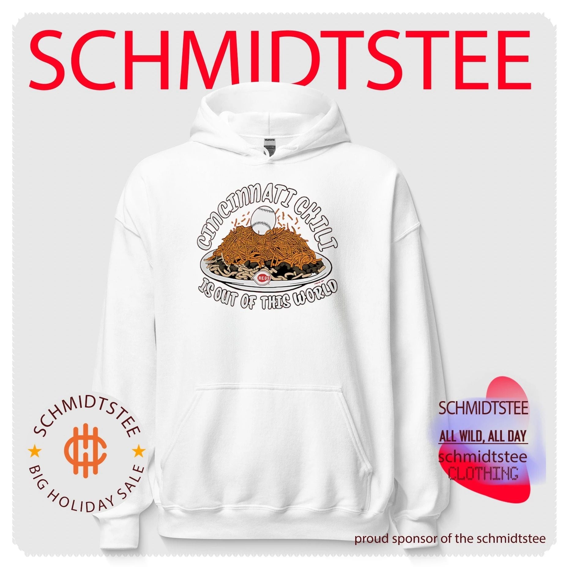 Cincinnati Reds is out of this world food shirt