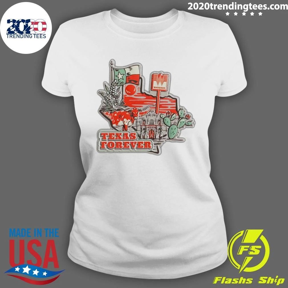 The Alamo x Whataburger Texas Forever Shirt