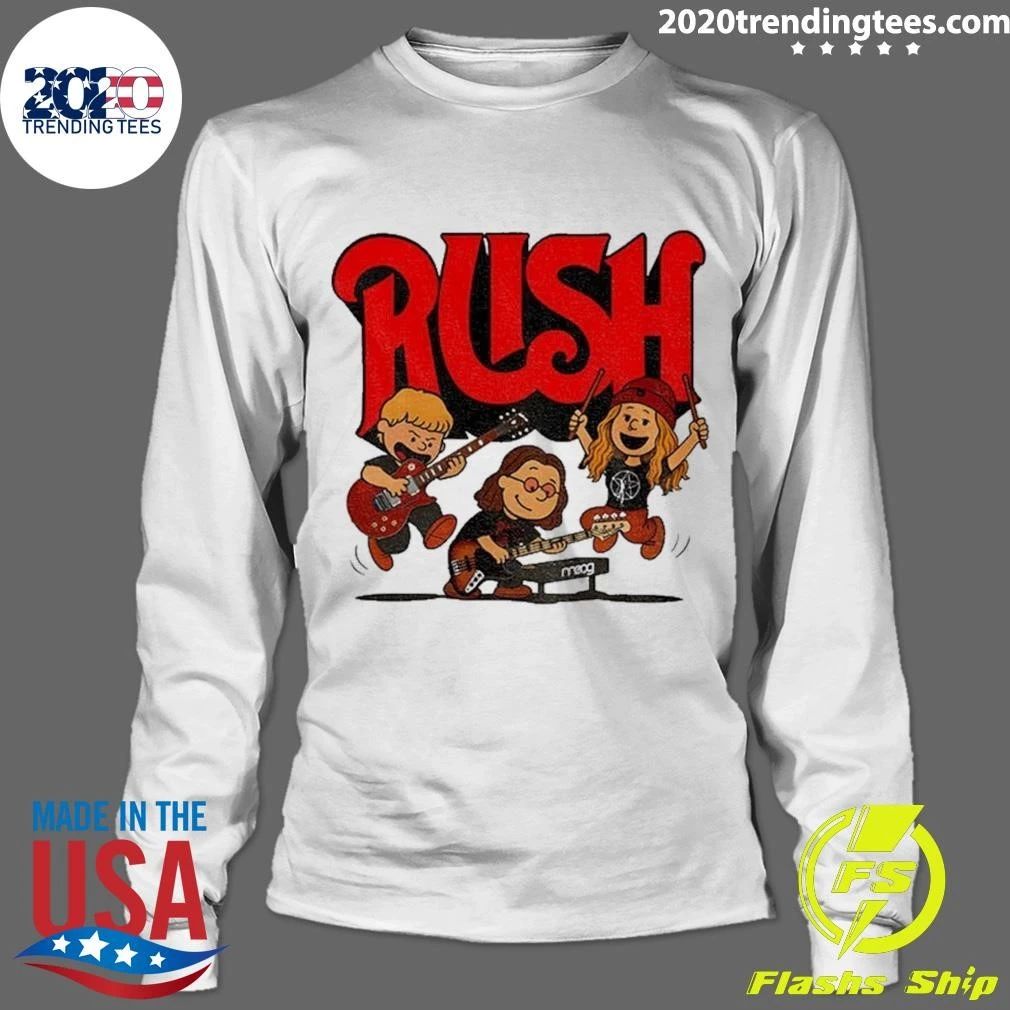 Rush with Anika Nilles Band Parody Rock Drummer shirt