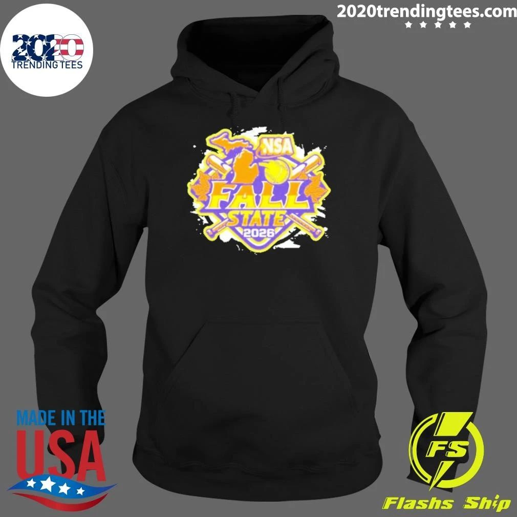 2026 Nsa Michigan Fall State Fastpitch Tournament Shirt