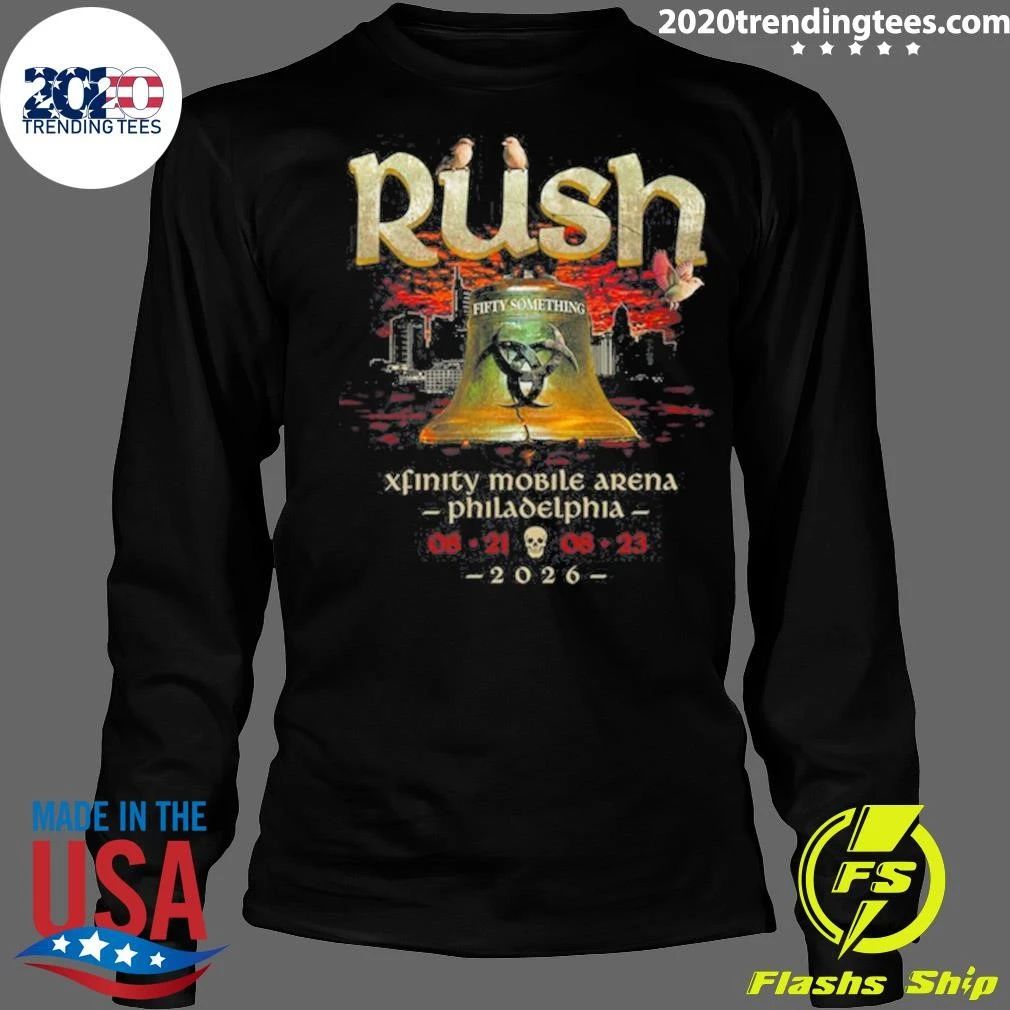 Rush Xfinity Mobile Arena Philadelphia August 21 & 23 2026 Shirt