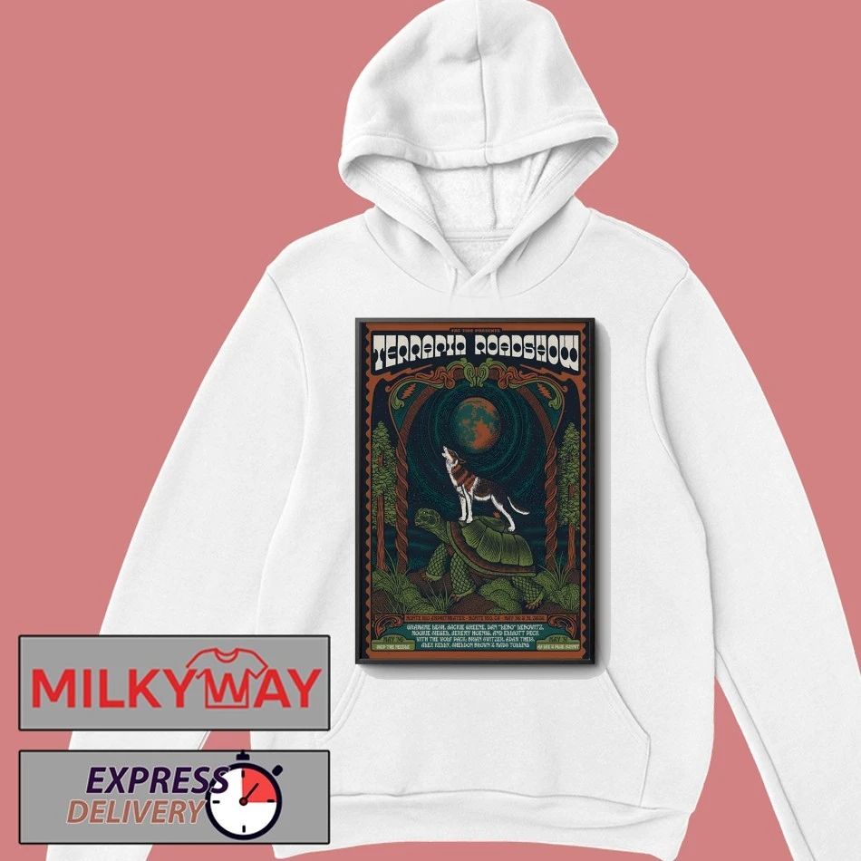 Terrapin Roadshow 5 30-5 31 2026 Monte Rio, CA Poster shirt