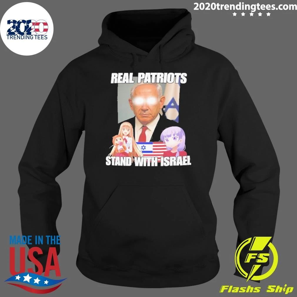 Benjamin Netanyahu Real Patriots Stand With Israel Meme Shirt